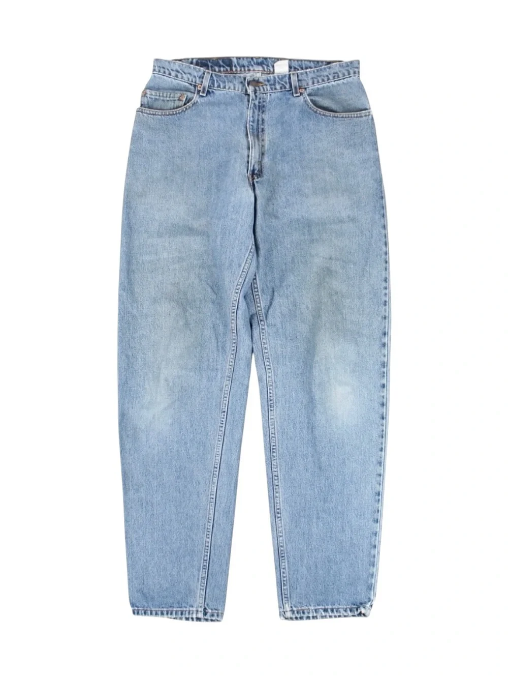 Vintage Levi's 560‎ Loose Fit Tapered Leg Jeans Light Wash Denim Mens 34x34
